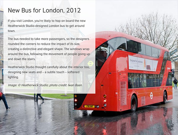 A section from one of the British Council's stories