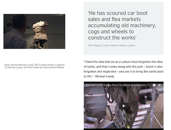 A section from one of the British Council's stories