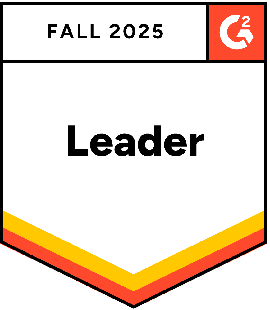 G2 Leader Fall 2025 badge